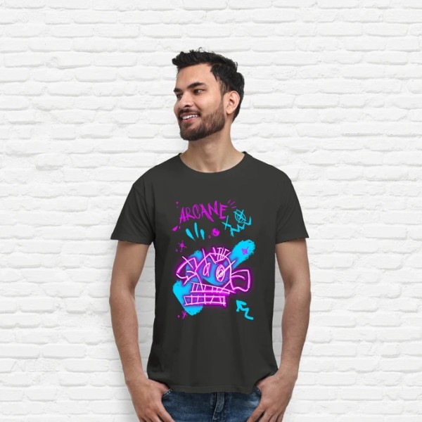 Camiseta Arcane dibujos Jinx
