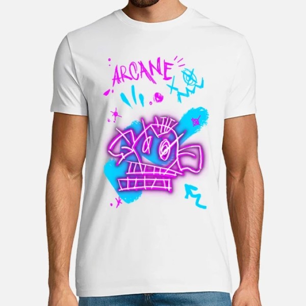 Camiseta Arcane dibujos Jinx