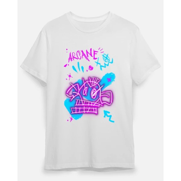 Camiseta Arcane dibujos Jinx