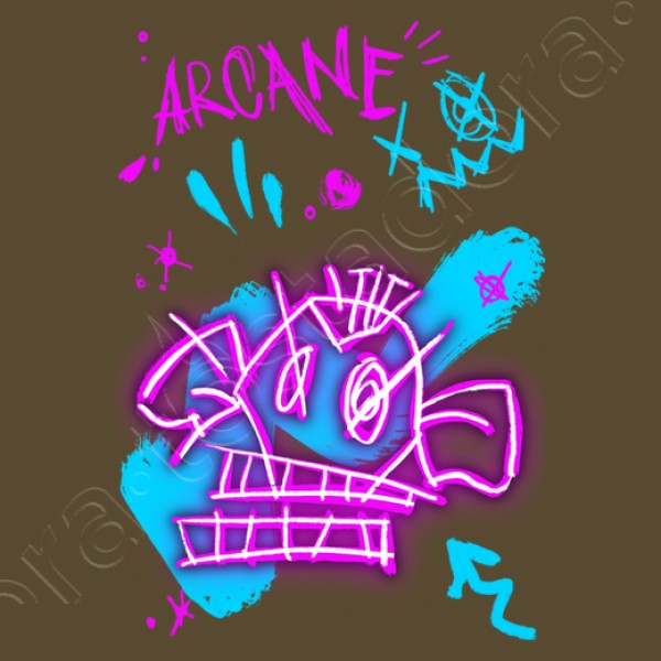 Camiseta Arcane dibujos Jinx