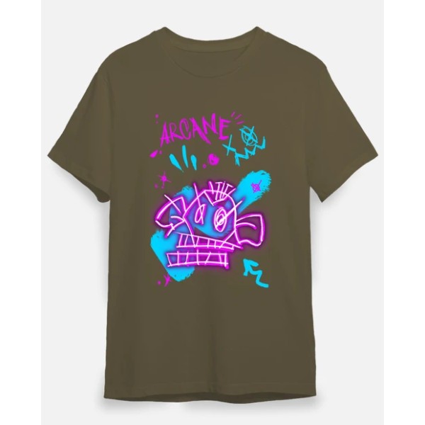Camiseta Arcane dibujos Jinx
