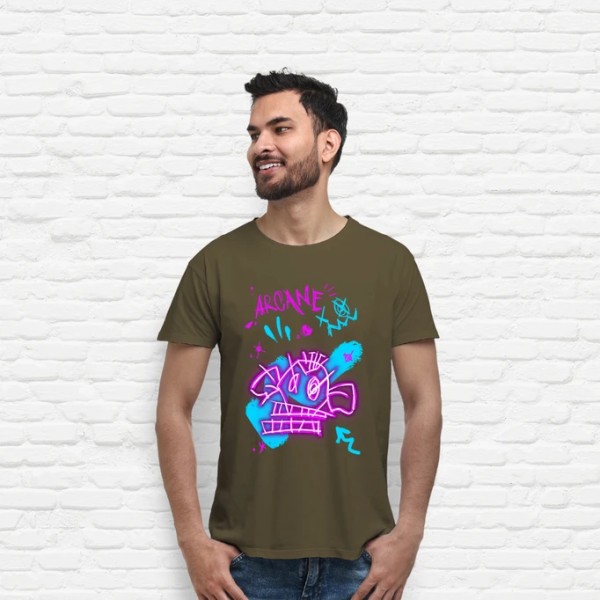 Camiseta Arcane dibujos Jinx