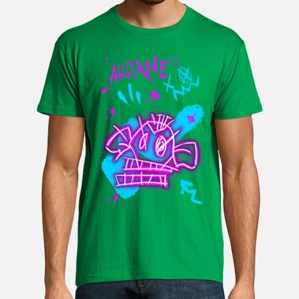 Camiseta Arcane dibujos Jinx