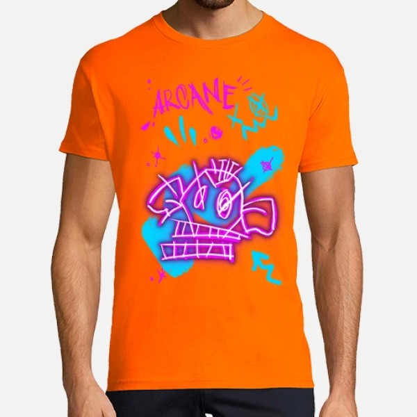 Camiseta Arcane dibujos Jinx