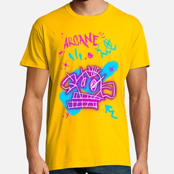 Camiseta Arcane dibujos Jinx