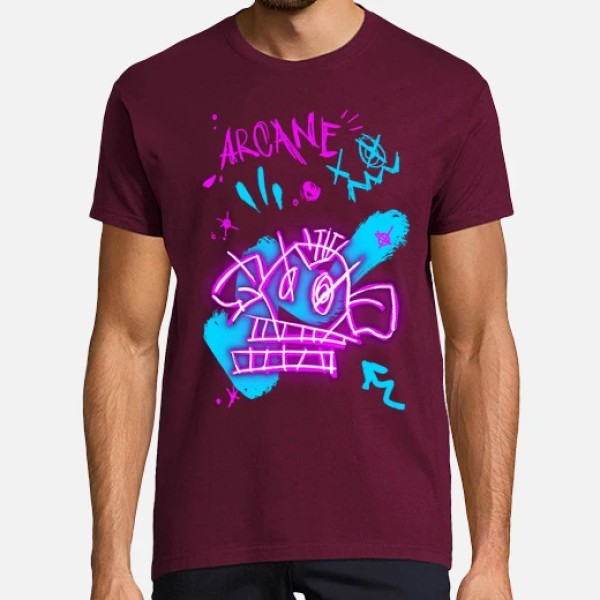 Camiseta Arcane dibujos Jinx