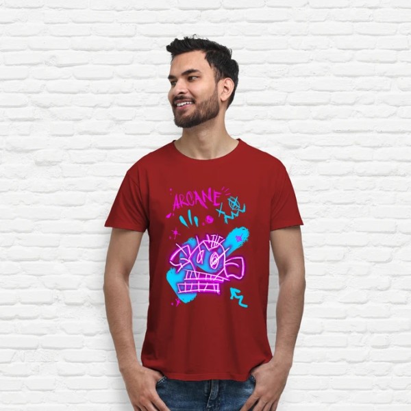 Camiseta Arcane dibujos Jinx