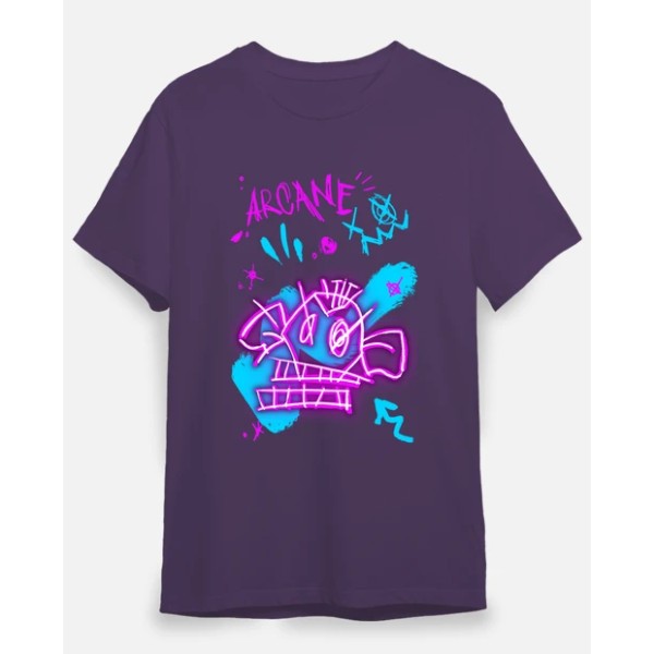 Camiseta Arcane dibujos Jinx