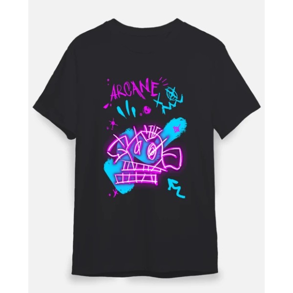 Camiseta Arcane dibujos Jinx