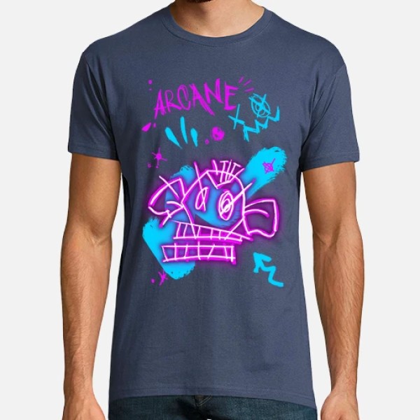 Camiseta Arcane dibujos Jinx