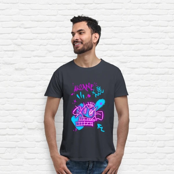 Camiseta Arcane dibujos Jinx