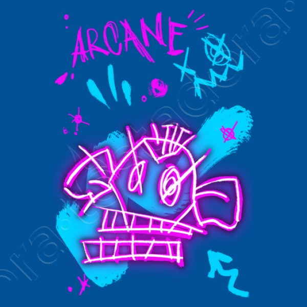 Camiseta Arcane dibujos Jinx