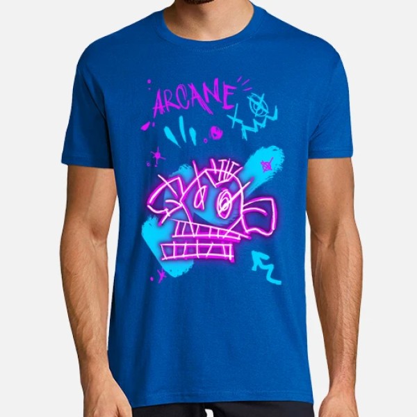Camiseta Arcane dibujos Jinx