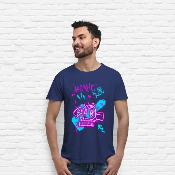 Camiseta Arcane dibujos Jinx