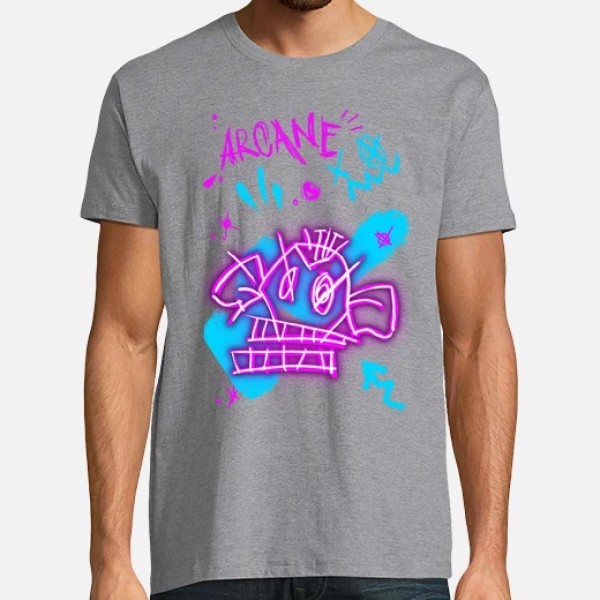 Camiseta Arcane dibujos Jinx