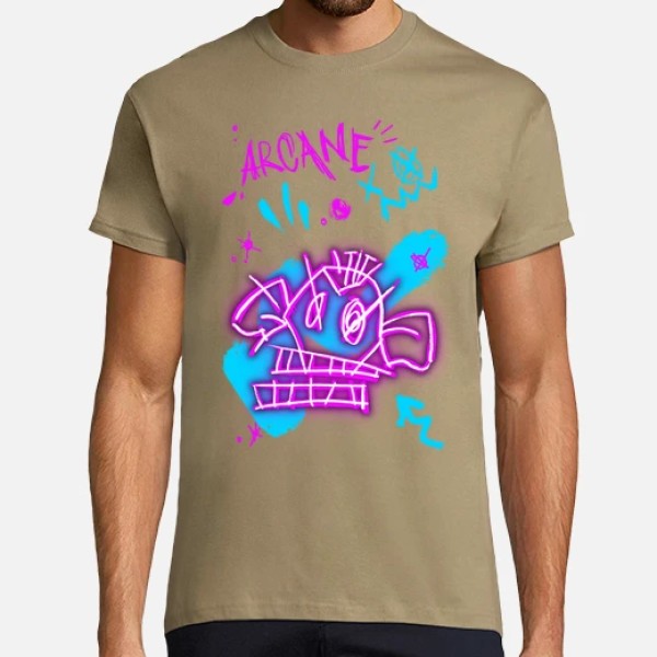 Camiseta Arcane dibujos Jinx