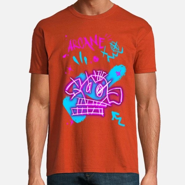 Camiseta Arcane dibujos Jinx