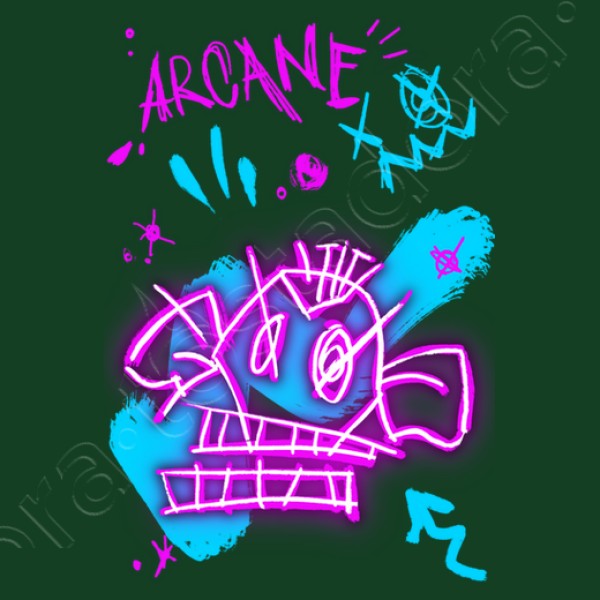Camiseta Arcane dibujos Jinx