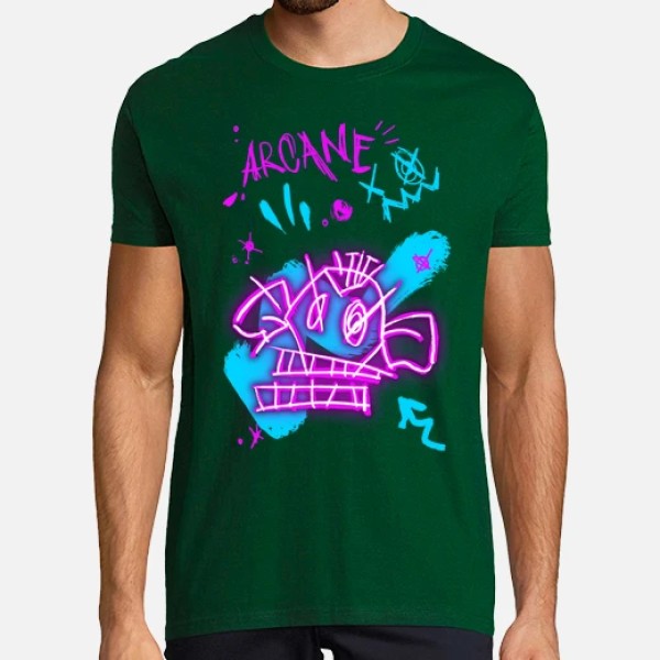 Camiseta Arcane dibujos Jinx