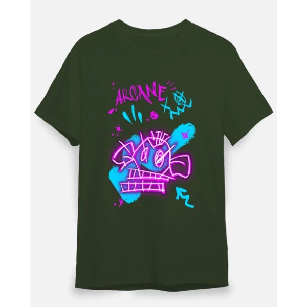 Camiseta Arcane dibujos Jinx