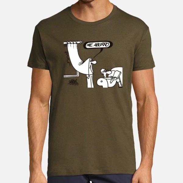 Camiseta me aburro