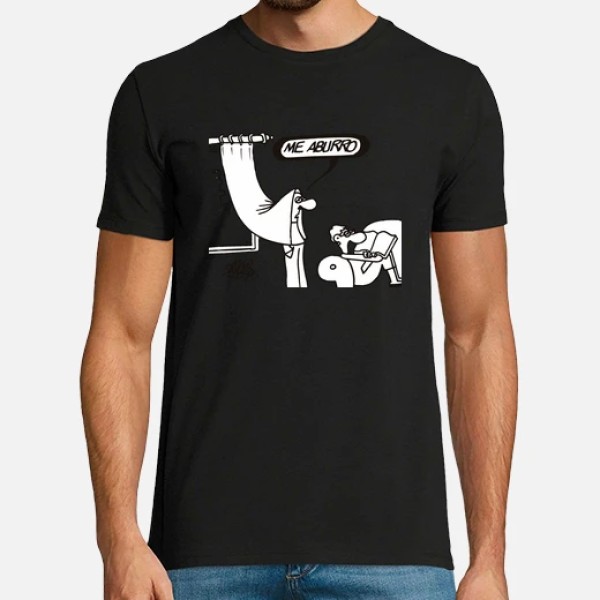 Camiseta me aburro