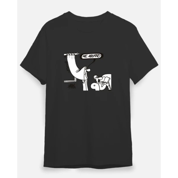 Camiseta me aburro