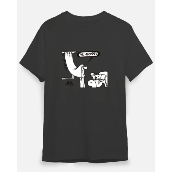 Camiseta me aburro