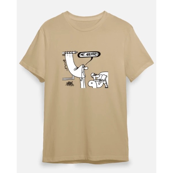 Camiseta me aburro