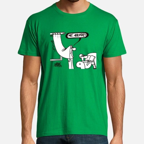 Camiseta me aburro