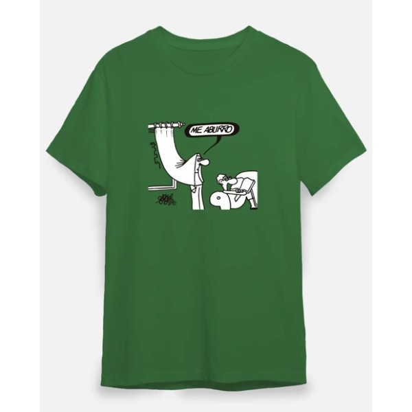 Camiseta me aburro