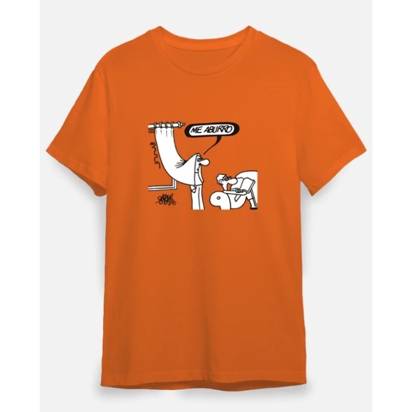Camiseta me aburro