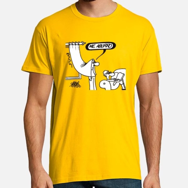 Camiseta me aburro