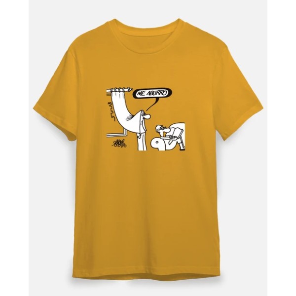 Camiseta me aburro