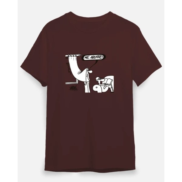 Camiseta me aburro