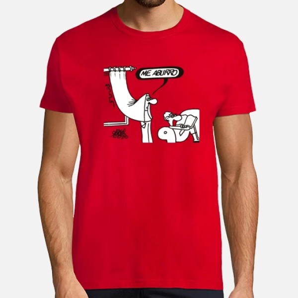 Camiseta me aburro