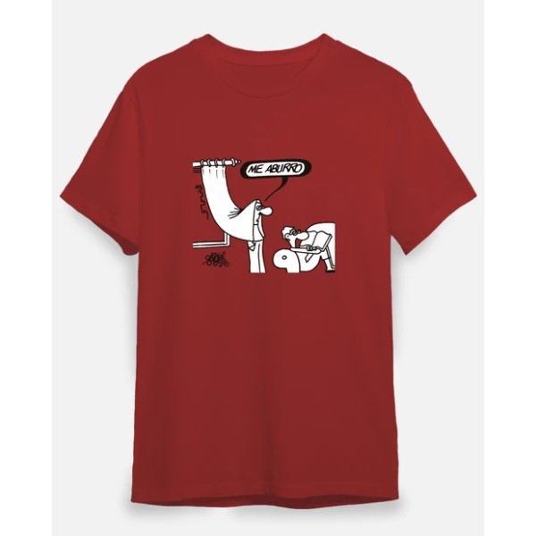 Camiseta me aburro