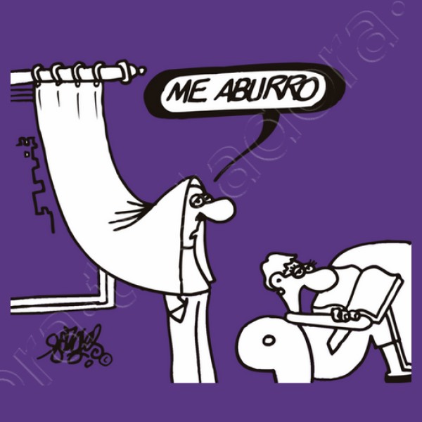 Camiseta me aburro