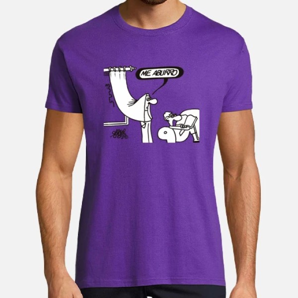 Camiseta me aburro