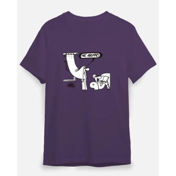 Camiseta me aburro