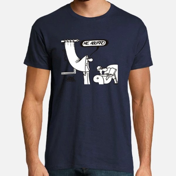 Camiseta me aburro