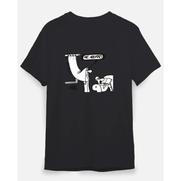 Camiseta me aburro