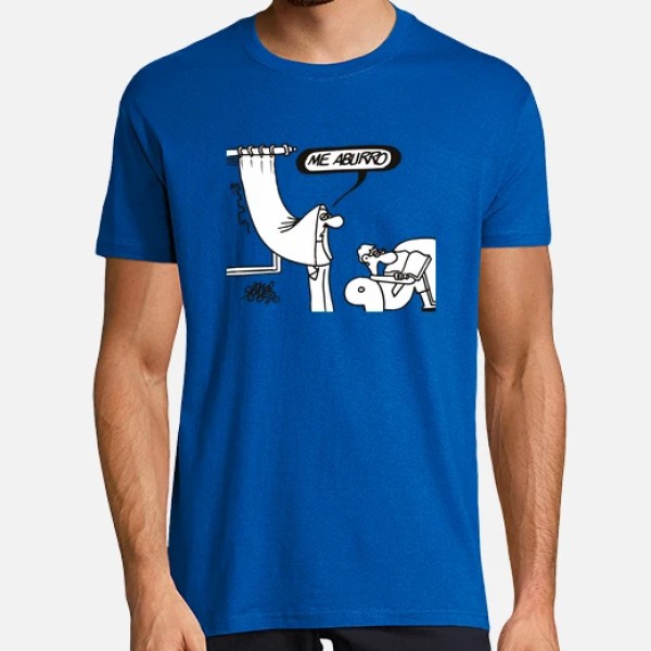 Camiseta me aburro