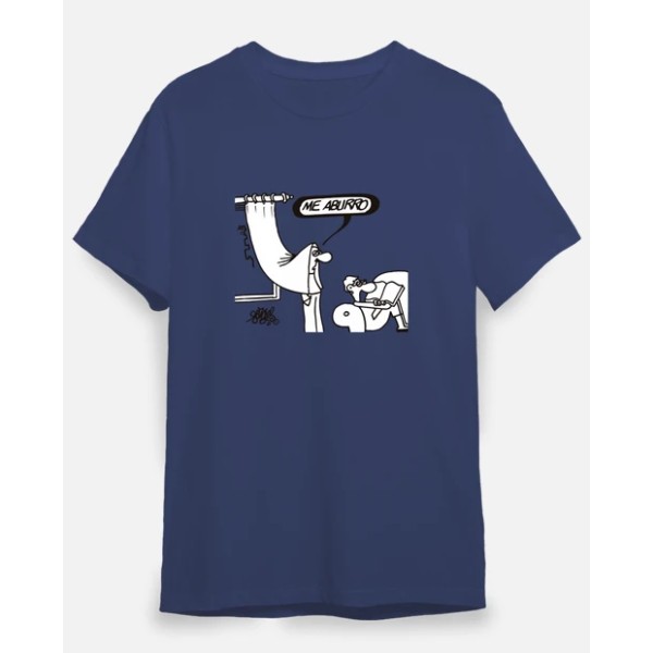 Camiseta me aburro