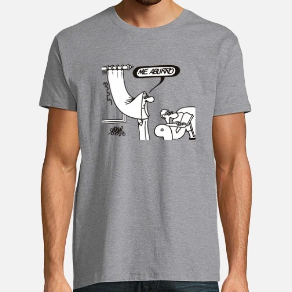 Camiseta me aburro