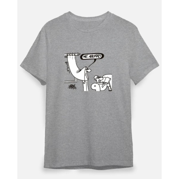 Camiseta me aburro