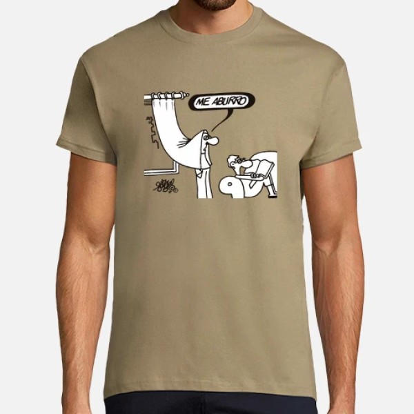 Camiseta me aburro