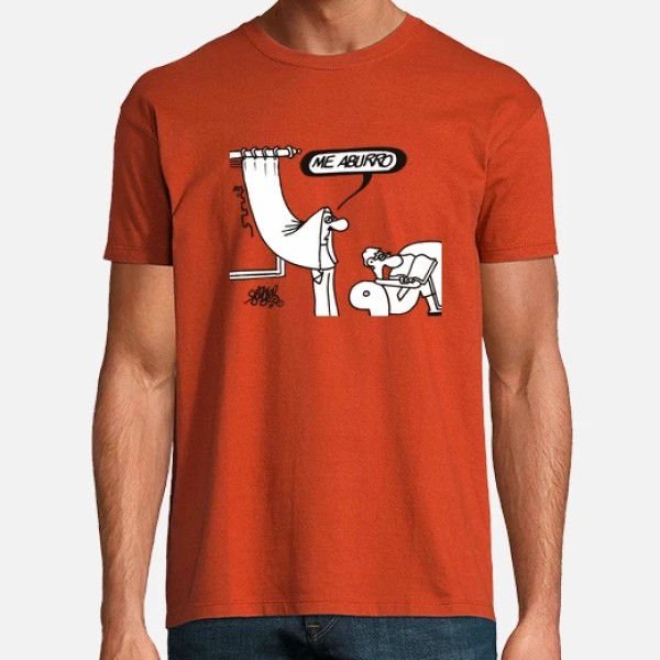 Camiseta me aburro