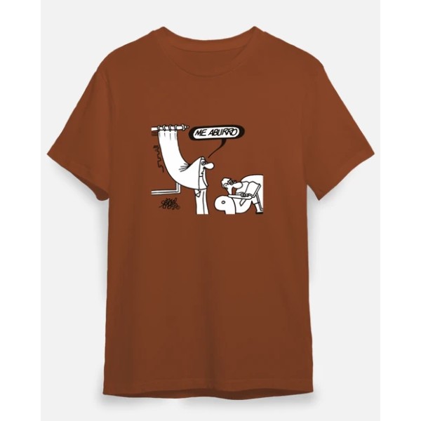 Camiseta me aburro