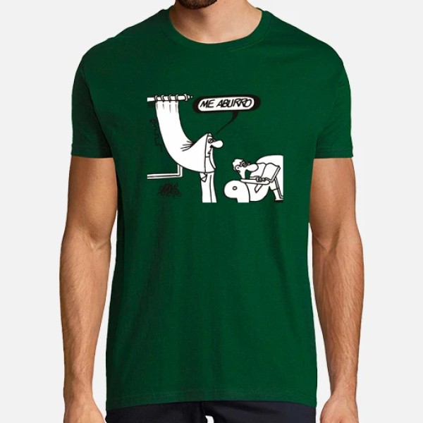 Camiseta me aburro